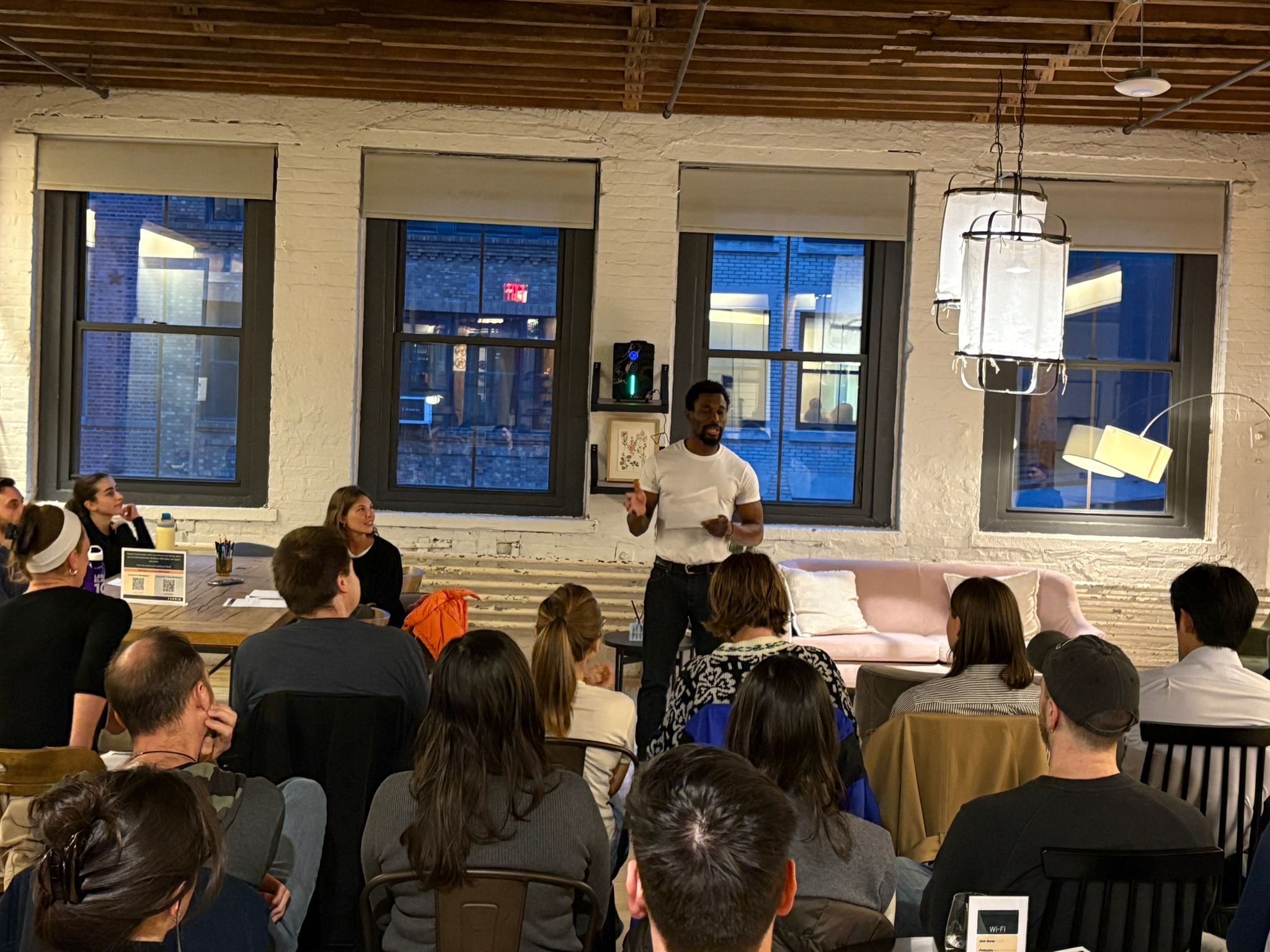 NYC Tech Toastmasters meeting in progress